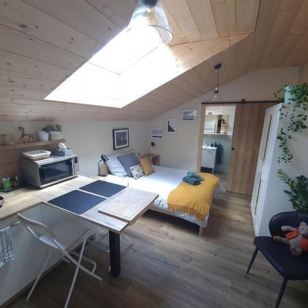 Apartamento Sous Le Saule Nods Exterior foto