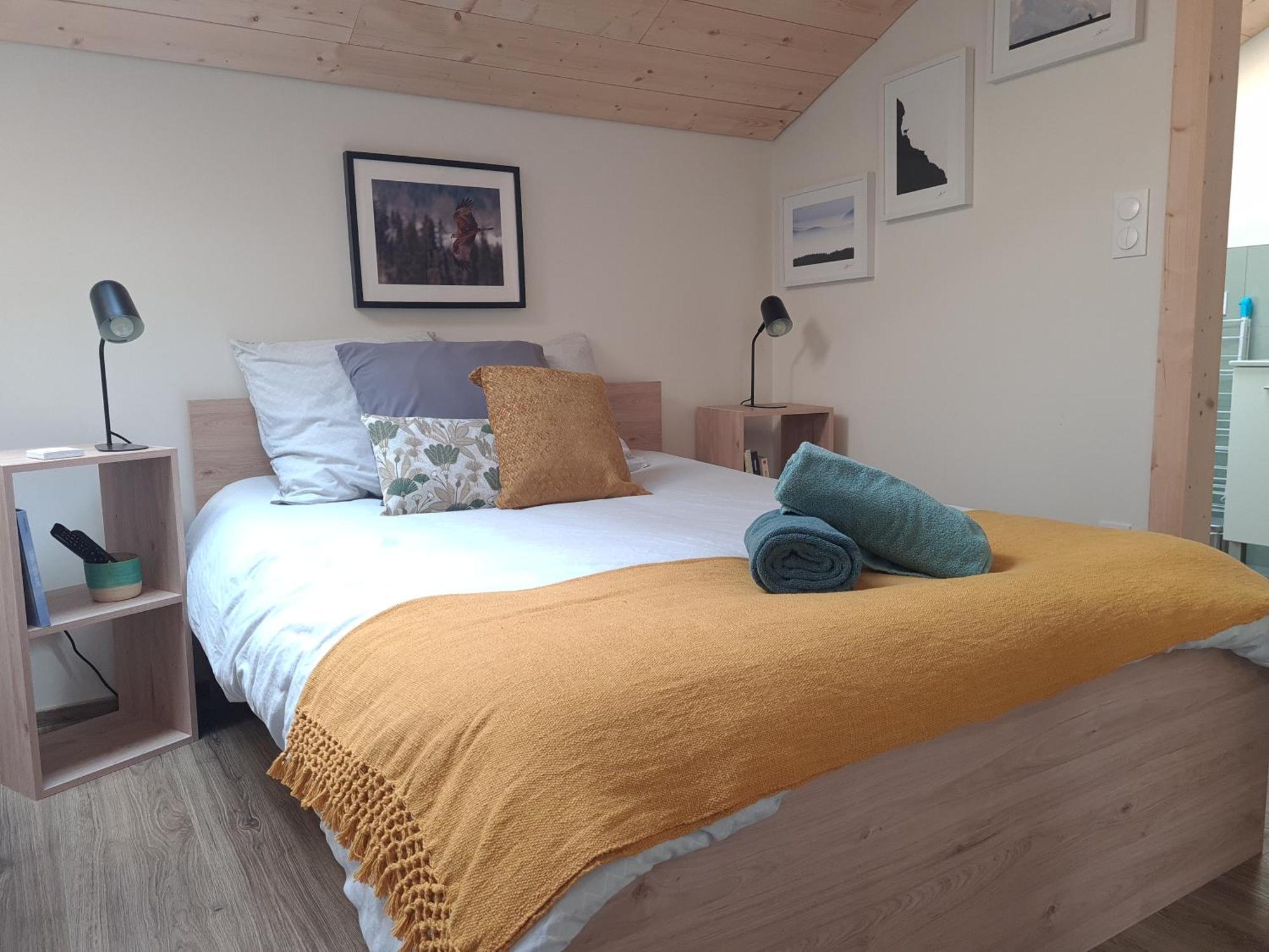 Apartamento Sous Le Saule Nods Exterior foto
